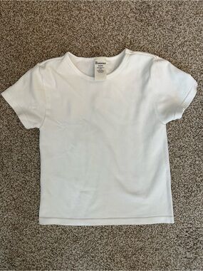 WOMENS White Baby Tee